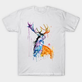 deer watercolor T-Shirt